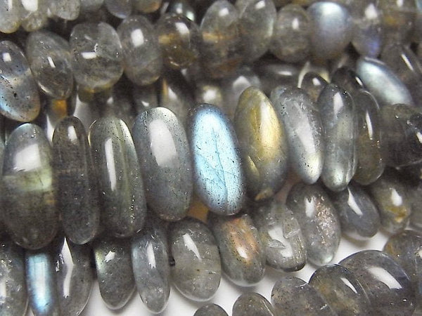 [Video]Labradorite AA++ Small Nugget (Chips) 1strand beads (aprx.15inch/38cm)
