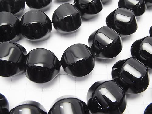 Onyx  6Faceted Round 20mm half or 1strand (aprx.15inch/36cm)
