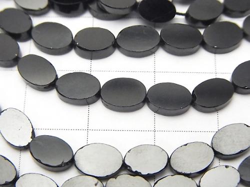 1strand $8.79! Black Spinel AAA - Oval 6 x 4 x 2 mm 1strand (aprx.13 inch / 32 cm)