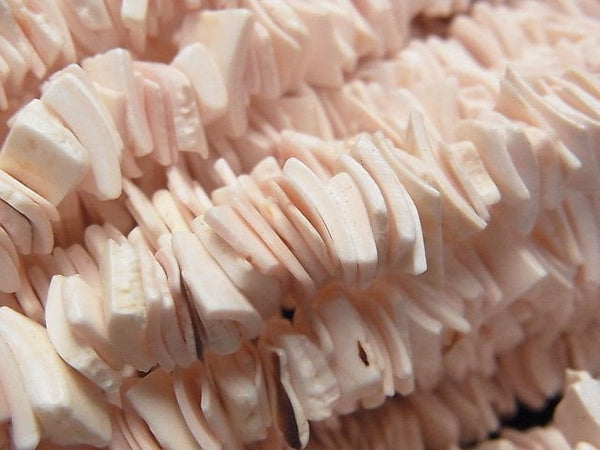 Pink Shell Chips 1strand beads (aprx.15inch/37cm)