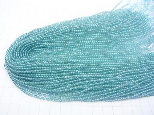 1strand $8.79! High quality Apatite AAA - AAA - Round 2 - 2.5 mm 1strand (aprx. 15 inch / 37 cm)