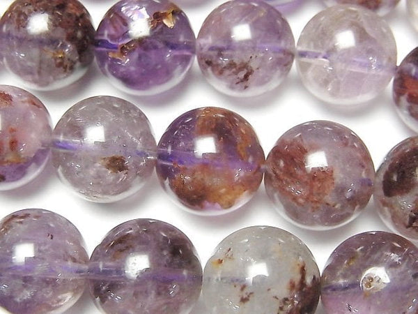 [Video] Garden Amethyst AAA Round 14mm half or 1strand beads (aprx.15inch/37cm)