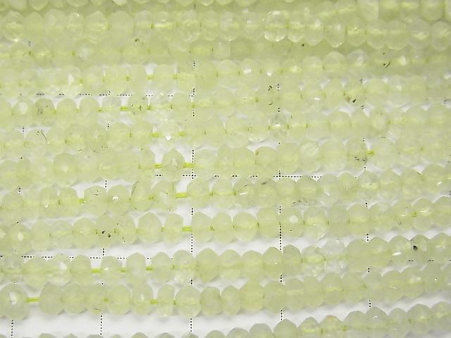1strand $12.99Prehnite AAA Faceted Button Roundel  1strand (aprx.13inch/32cm)
