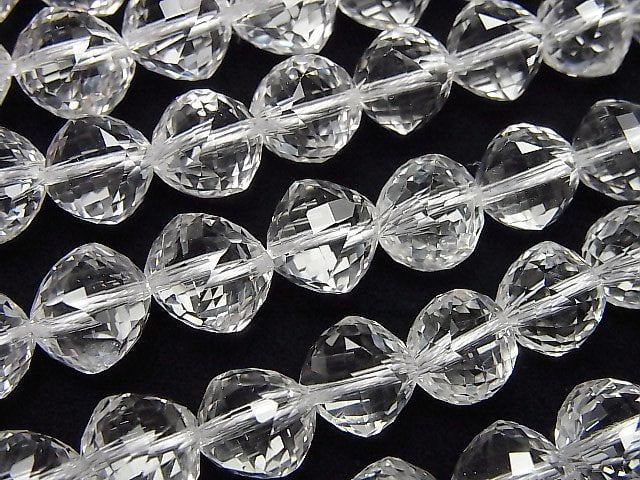 [Video]High Quality! Crystal AAA Dice Shape 10x10x10mm half or 1strand beads (aprx.7inch/18cm)