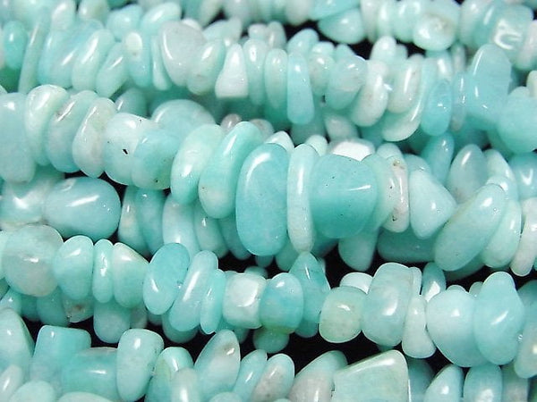 [Video] Peru Amazonite AA+ Chips (Small Nugget ) 1strand beads (aprx.15inch/38cm)