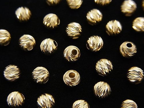 [K14 Yellow Gold] Multi Round Cut [2mm][2.5mm][3mm][4mm] 3pcs