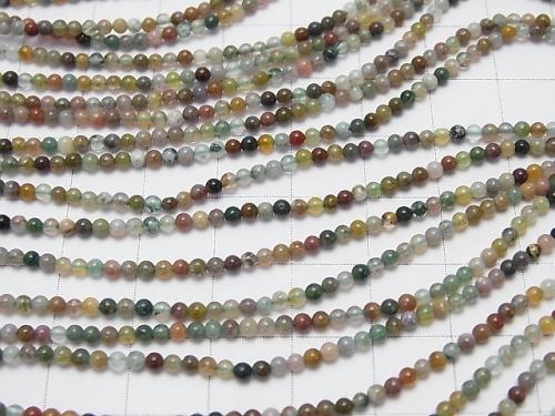 1strand $3.79! Indian Agate Round 2mm 1strand (aprx.15inch / 38cm)