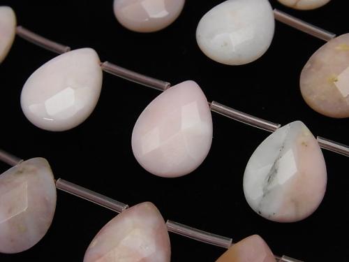 1strand $13.99!! Pink Opal A ++ Faceted Pear Shape 16 x 12 x 5 mm 1strand (aprx.13 inch / 33 cm)