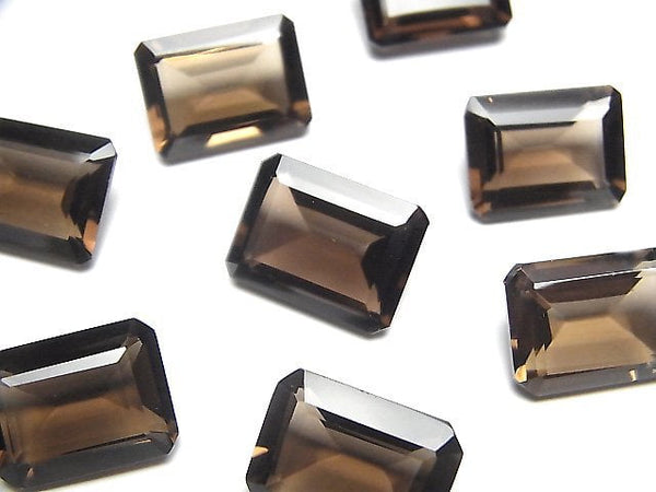 [Video]High Quality Smoky Quartz AAA Loose stone Rectangle Faceted 16x12mm 2pcs
