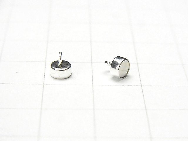 Silver925 Magnetic Clasp 4.5x5mm 1pair (2 pieces)