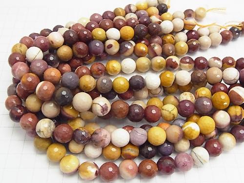 1strand $11.79! Mookaite  128Faceted Round 12mm 1strand (aprx.15inch/37cm)