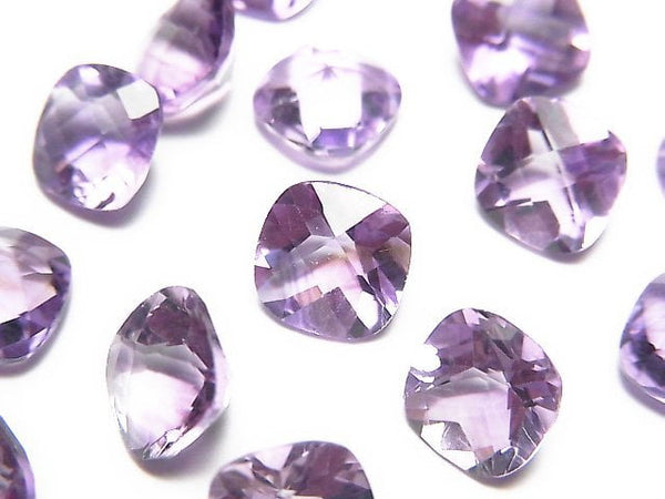 [Video] High Quality Amethyst AAA Loose stone Square Faceted 8x8mm 5pcs