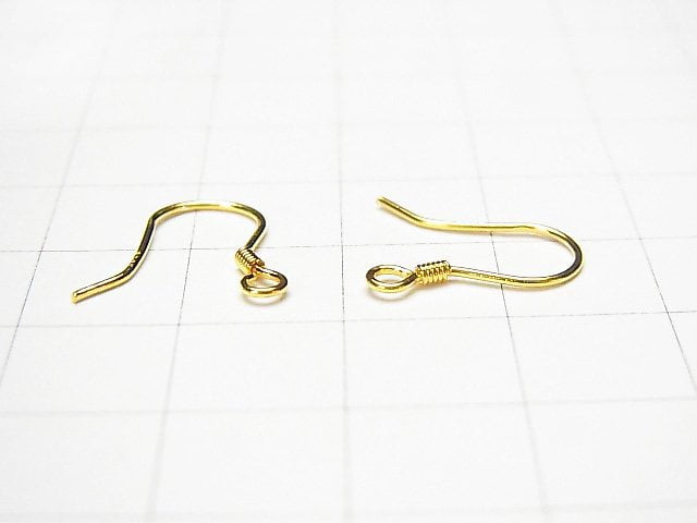 Silver925  Earwire  18KGP 2pairs