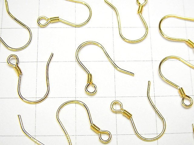 Silver925  Earwire  18KGP 2pairs