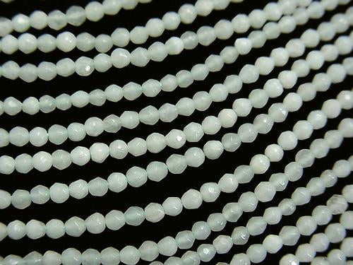 1strand $12.99! Amazonite AAA Faceted Round 2mm  1strand (aprx.15inch/38cm)