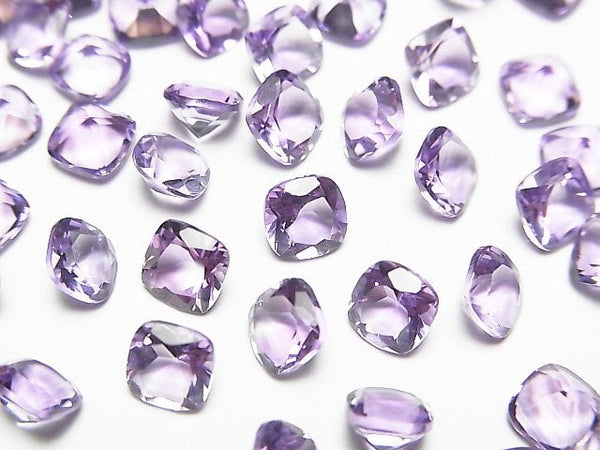 [Video]High Quality Amethyst AAA Loose stone Square Faceted 5x5mm 10pcs