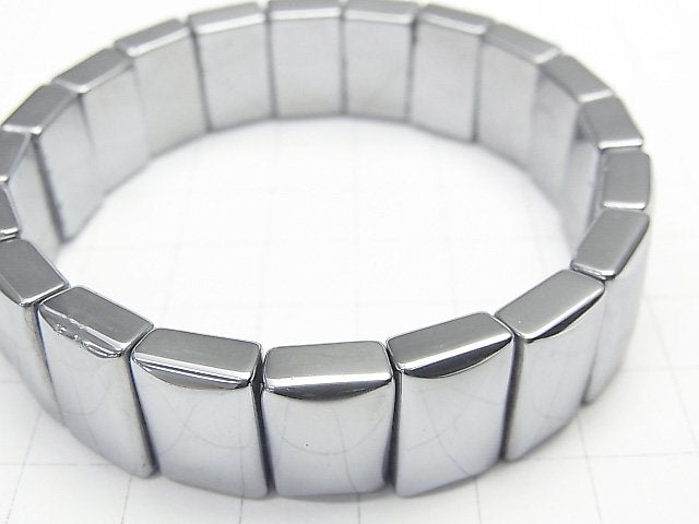 Terahertz 2 hole Rectangle 16x10x5mm Bracelet