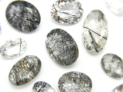 High Quality Tourmaline Quartz AAA Undrilled Oval Faceted 5pcs $13.99