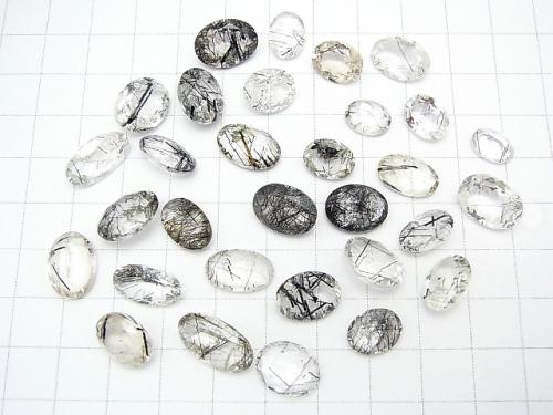High Quality Tourmaline Quartz AAA Undrilled Oval Faceted 5pcs $13.99