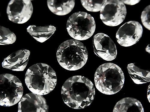 [Video]High Quality Crystal AAA Loose stone Round Faceted 8x8mm 5pcs