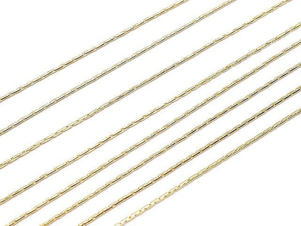 14KGF Beading Chain 0.6mm [40cm][45cm][50cm][60cm][75cm] Necklace 1pc