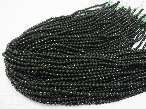 Diamond Cut! 1strand $6.79! Green Goldstone Faceted Round 4mm 1strand (aprx.15inch / 37cm)