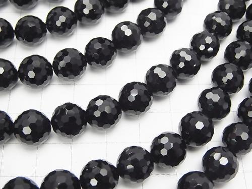 High Quality!  Onyx AAA 128Faceted Round 10mm half or 1strand beads (aprx.15inch/38cm)
