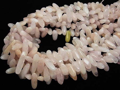 Morganite AA++ Nugget  Top Side Drilled Hole  half or 1strand beads (aprx.15inch/38cm)
