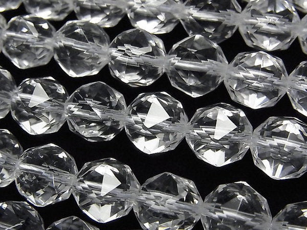 [Video] Crystal AAA Star Faceted Round 10mm half or 1strand beads (aprx.15inch/38cm)