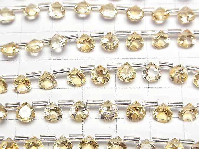 [Video]High Quality Citrine AAA Chestnut Faceted 6x6mm half or 1strand (18pcs )