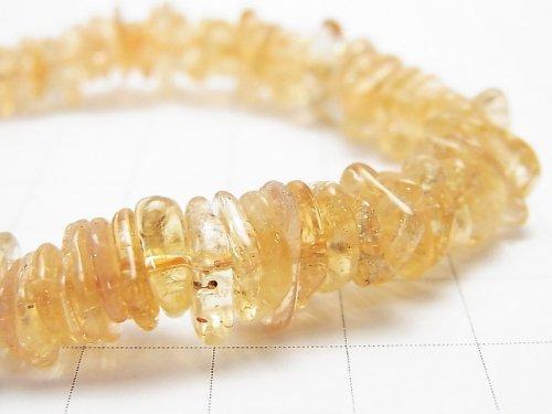 [Video] [One of a kind] High Quality Imperial Topaz AAA Chips (Small Nugget) Bracelet NO.75