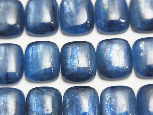 [Video] High Quality Kyanite AAA Rectangle Cabochon 12x10mm 3pcs