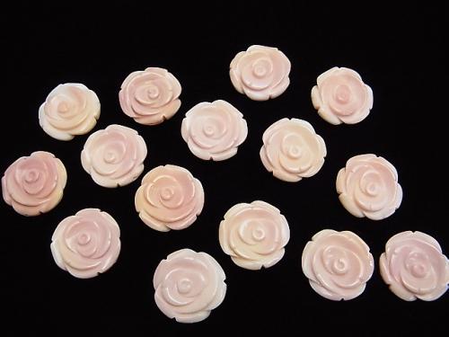Queen Conch Shell AAA - Rose 20 mm [Drilled Hole] 1 pc $6.79!