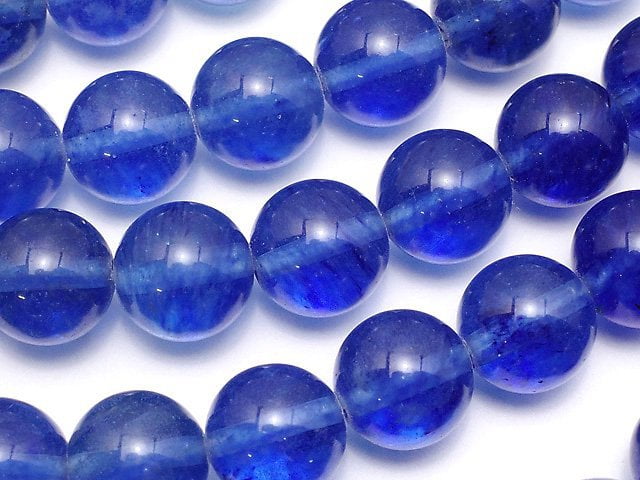 Blueberry Quartz Glass  Round 10mm 1strand beads (aprx.15inch/37cm)