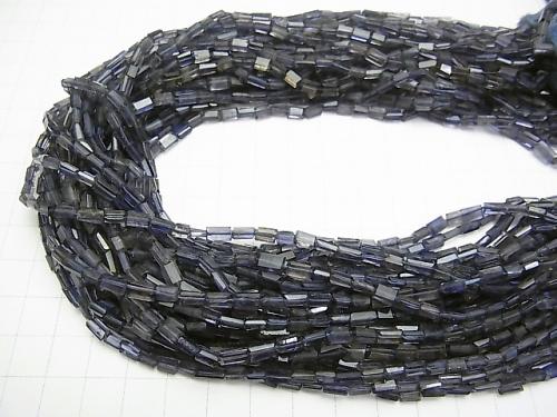 1strand $11.79! Iolite AA Faceted Rectangle  1strand (aprx.13inch/31cm)