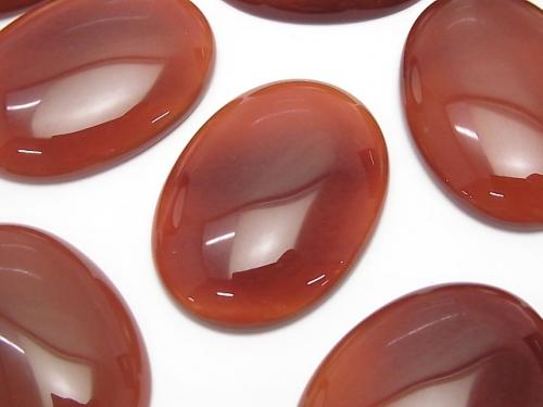 [Video] Red Agate AAA Oval Cabochon 30x22mm 1pc $3.79!