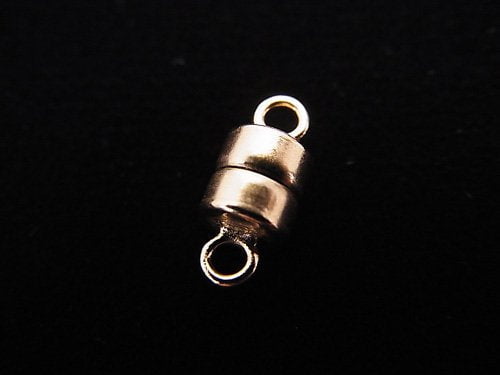 14KGF Pink Gold Filled Magnetic Clasp 4x5mm 1pair (2 pieces)