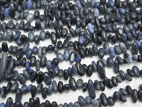 1strand $6.79! Dumortierite  Flat Nugget  Top Side Drilled Hole  1strand (aprx.15inch/38cm)