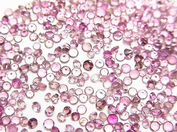 [Video]High Quality Pink Tourmaline AAA Loose stone Round Faceted 2x2mm 25pcs