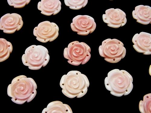 Queen Conch Shell AAA Rose 15mm [3 holes] 1pc $3.79!
