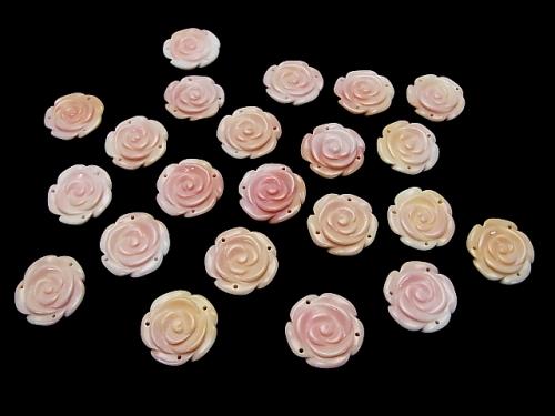 Queen Conch Shell AAA Rose  20mm [3 holes] 1pc $4.79!