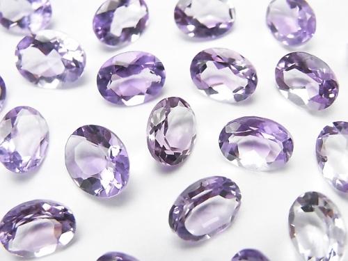 High Quality Pink Amethyst AAA Undrilled Oval Faceted 9x7mm 5pcs $7.79!