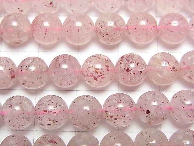 [Video]Pink Epidote AA Round 8mm 1strand beads (aprx.15inch/38cm)