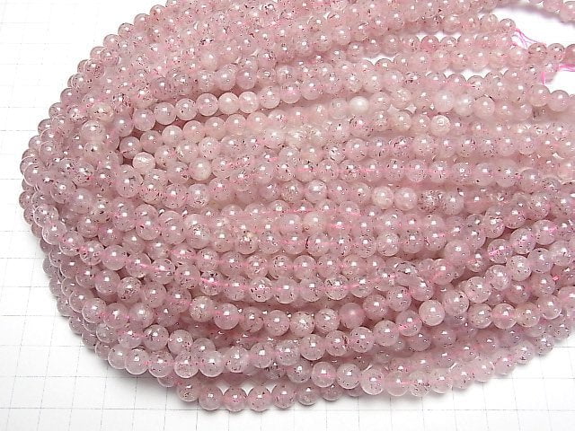 [Video]Pink Epidote AA Round 8mm 1strand beads (aprx.15inch/38cm)