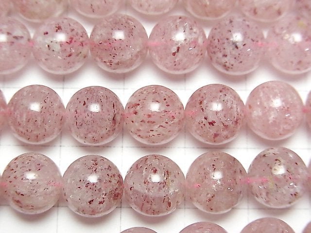 [Video] Pink Epidote AA Round 10mm half or 1strand beads (aprx.15inch/38cm)