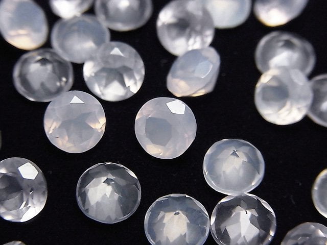 [Video] High Quality Scorolite AAA Loose stone Round Faceted 6x6mm 4pcs