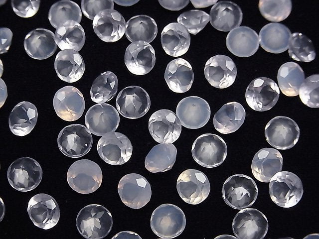 [Video] High Quality Scorolite AAA Loose stone Round Faceted 6x6mm 4pcs