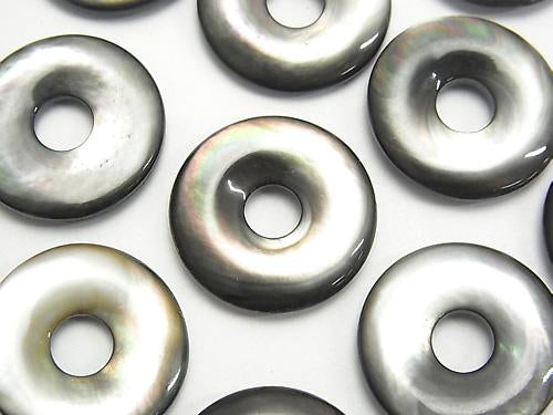 High Quality Black Shell (Black-lip Oyster) AAA Coin (Donut) 20x20x4mm 1pc $3.79!