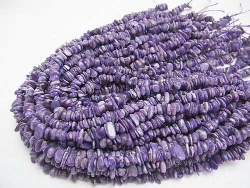 1strand $9.79! High Quality Charoite AAA-Chips (Small Nugget) 1strand (aprx.15inch / 38cm)