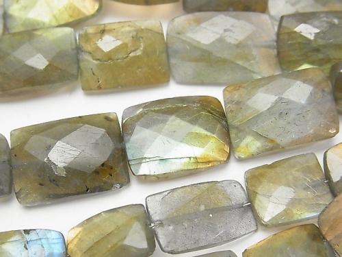 1strand $19.99Labradorite AA++ Faceted Rectangle  1strand (aprx.7inch/18cm)